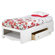 Nexera Dixie Bed in White Lacquer