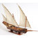 Old Modern Handicrafts Xebec Sailing Ship