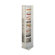 Buddy Products Curved Roto Rack,92 Pockets,13-3/4"x13-3/4"x67-5/8",Platinum