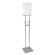Buddy Products Lobby Sign Holder, Stand, 12"x12"x48", Silver