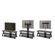 Z-Line Designs Willow Flat Panel 3 in 1 Television Mount System