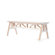 Context Furniture Truss A - Frame Birch Bench