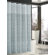 Trump Home Bedminister Scroll Shower Curtain in Surf Spray