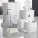 Trump Home Mar-A-Lago Stripe Bath Accessory Collection in White