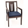 Regency Preston Guest Side Chair with Transitional Wood Back