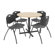 Regency Hospitality Four Chairs with Steel Frame