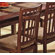 Jofran Rockland Contemporary Counter Height Stool in Amaretto