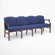 Lesro Madison Four Seats with Wood Leg