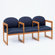 Lesro Classic Three Seats with Arm Sled Base