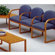 Lesro Contour Three Seats with Round Back