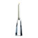 Orrefors Tornado 8.25" Crystal Candlesticks (Set of 2)