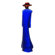Kosta Boda Catwalk Man in Blue Trenchcoat Sculpture
