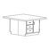Shain Four Station Wooden Workbench with Two Door Cabinet