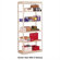 Penco Single Rivet Shelving Units - 8 Shelf Starter Unit