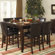 Woodbridge Home Designs Belvedere Counter Height Dining Table