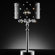 ORE Furniture Star Crystal 3 Light Table Lamp