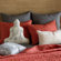 Blissliving Home Nirvana Euro Sham in Coral