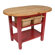 John Boos Eliptical C-Table Kitchen Island