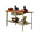 John Boos Cucina Americana Prep Table with with Butcher Block Top