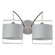 ET2 Passion  Wall Sconce in Satin Nickel/Polished Chrome