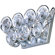 ET2 Brilliant Two Light Wall Sconce in Polished Chrome