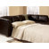 Signature Design by Ashley Princeton Leather Sleeper Sectional