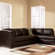 Signature Design by Ashley Princeton Leather Sleeper Sectional