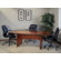 Mayline Group 12' Corsica Boat-Shaped Conference Table