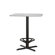 Mayline Group Bistro 18" Steel Foot Ring for High Base Table