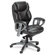 Mayline Group 300 Series Mid-Back Leather Swivel / Tilt Office Chair with Arms
