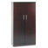 Mayline Group Corsica Wall Cabinet, 1 Fixed/2 Adjustable Shelves, 36X19X68, Sierra MY