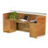 Mayline Group Napoli Reception Station with Two Pedestal