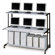 Mayline Group NetStart LAN Support Stations: 60" W LAN Station