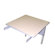 Mayline Group Mailflow-To-Go: Corner Work Table