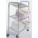 Mayline Group Mailroom Furniture: Wire Tote Cart