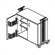 Mayline Group Hospitality Kitchen Cart
