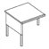 Mayline Group Mailflow-To-Go: Corner Work Table