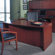 Mayline Group Corsica 66" Bowfront Office Desk