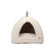 Best Pet Supplies Pet Tent Bed in Beige Corduroy