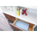 Spot on Square Roh Shelves in White / Walnut