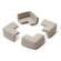 Prince Lionheart Table Corner 4 Pack in Grey