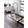 Kraus Farmhouse 36" Double Bowl Kitchen Sink with Faucet and Soap Dispenser
