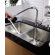 Kraus 33" Undermount 50/50 Double Bowl Kitchen Sink with 13.4" Faucet and Soap Dispenser