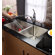 Kraus 33" Undermount 70/30 Double Bowl Kitchen Sink with 11" Faucet and Soap Dispenser