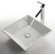 Kraus 16.5" Ceramic Square Vessel Sink in White