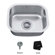 Kraus 18 inch Undermount Single Bowl Stainless Steel Kitchen Sink