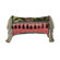 Eastern Accents Tahiti Polyester Pindo Decorative Pillow with Beaded Trim