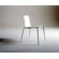 Moroso Leaf Stacking Armless Chair in White / Chrome by Carlo Colombo