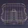 Houzer WireCraft 15.25" x 14.75" Rinsing Basket in Stainless Steel