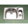 Houzer Premiere Reflection Topmount Double Bowl 80/20 Kitchen Sink